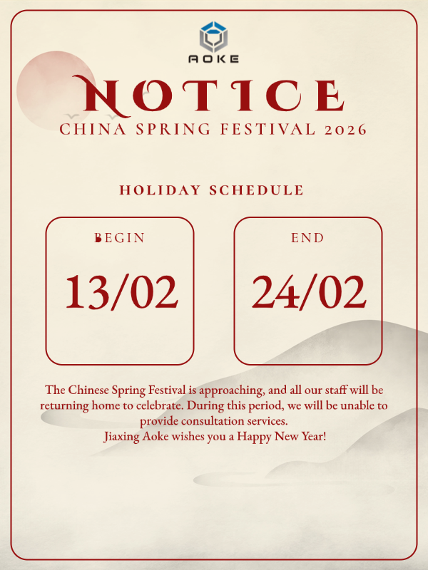 Aviso sobre o Festival da Primavera