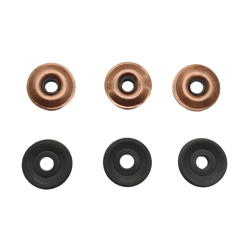 Arruelas adesivas termofusíveis de cobre